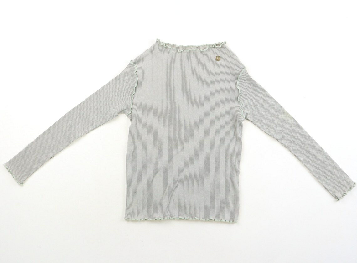 Rakuten - アプレレクール apres les cours Tシャツ・カットソー 120 女の子 薄いグリーングレー 子供服 ベビー服 キッズ アウトレット ユーズド 【中古】キッズ・ベビー・マタニティ