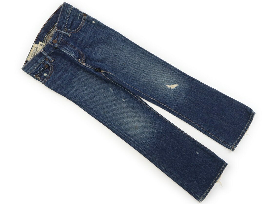 アバクロ Abercrombie ジーンズ 140 男の子 紺 子供服 ベビー服 キッズ アウトレット ユーズド 【中古】キッズ・ベビー・マタニティ