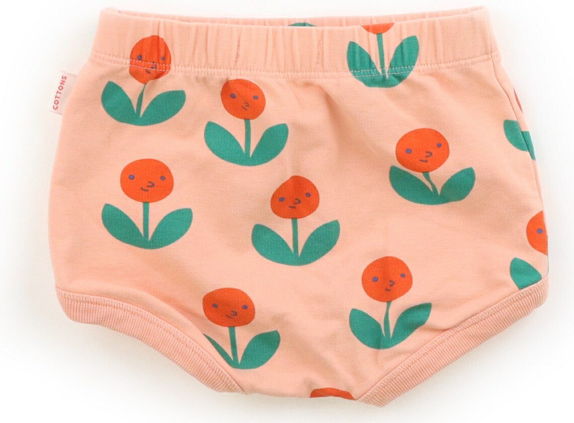 タイニーコットンズ TINY COTTONS ブルマ・ダイパーカバー 70 女の子 ピンク・赤・...