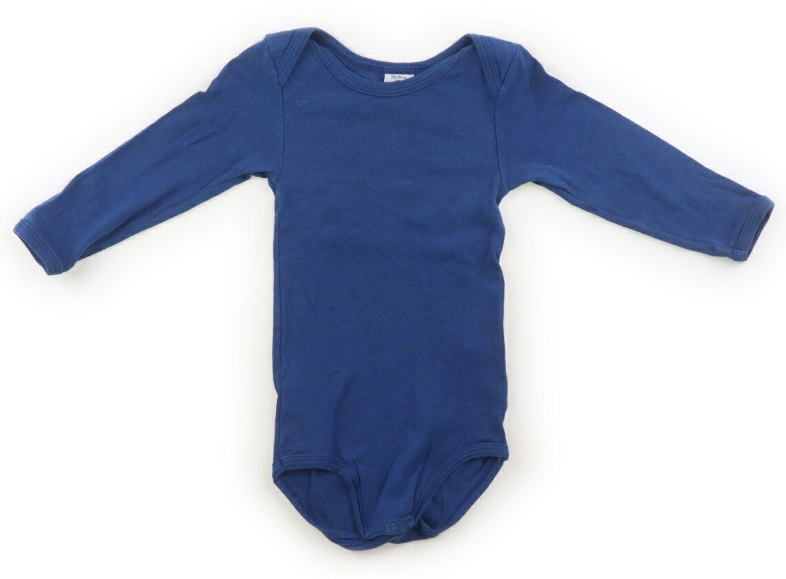 プチバトー PETIT BATEAU ロンパース 80 男の子 ブルー 子供服 ベビー服 キッズ アウトレット ユーズド 中古 キッズ・ベビー・マタニティ