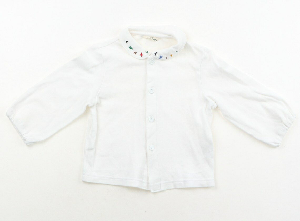 乐天商城 - エンゼルスター Angel Star シャツ・ブラウス 80 男の子 ホワイト 子供服 ベビー服 キッズ アウトレット ユーズド 【中古】キッズ・ベビー・マタニティ
