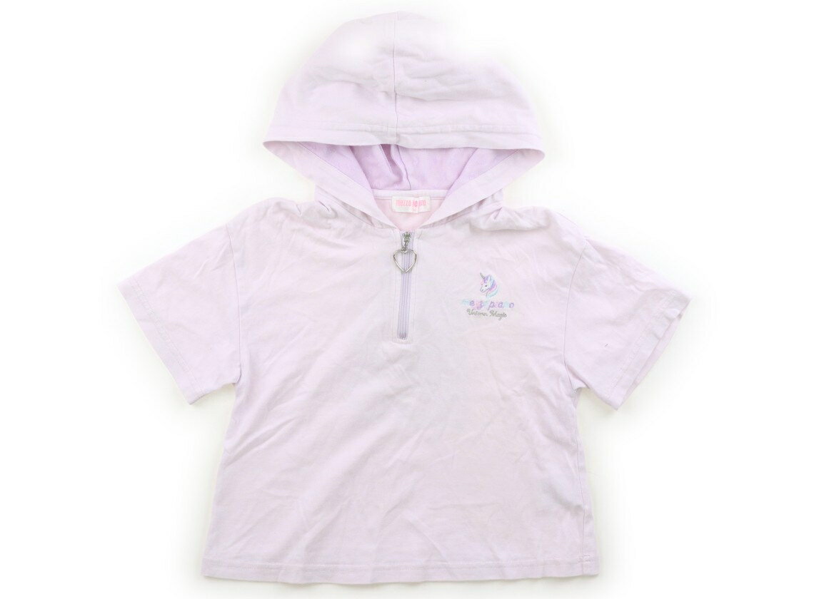 メゾピアノ mezzo piano パーカー 120 女の子 ライトパープル 子供服 ベビー服 キッズ アウトレット ユーズド 【中古】キッズ・ベビー・マタニティ