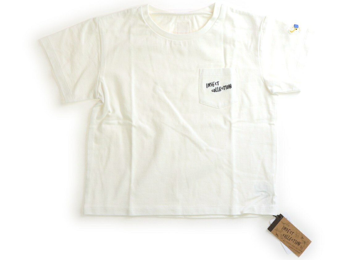 インセクトコレクション Insect Collection Tシャツ・カットソー 120 男の子 生成り 子供服 ベビー服 キッズ アウトレット ユーズド キッズ・ベビー・マタニティ