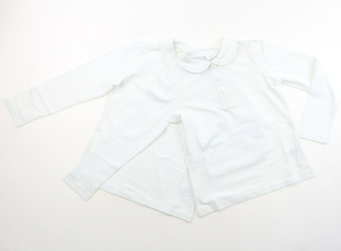 ネクスト NEXT Tシャツ・カットソー 120 女の子 ホワイト 子供服 ベビー服 キッズ アウトレット ユーズド 【中古】キッズ・ベビー・マタニティ