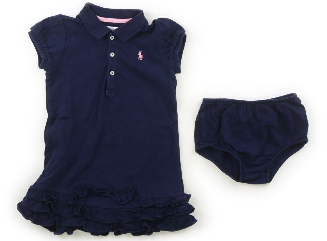 Rakuten - ラルフローレン Ralph Lauren ワンピース 90 女の子 ネイビー 子供服 ベビー服 キッズ アウトレット ユーズド 【中古】キッズ・ベビー・マタニティ