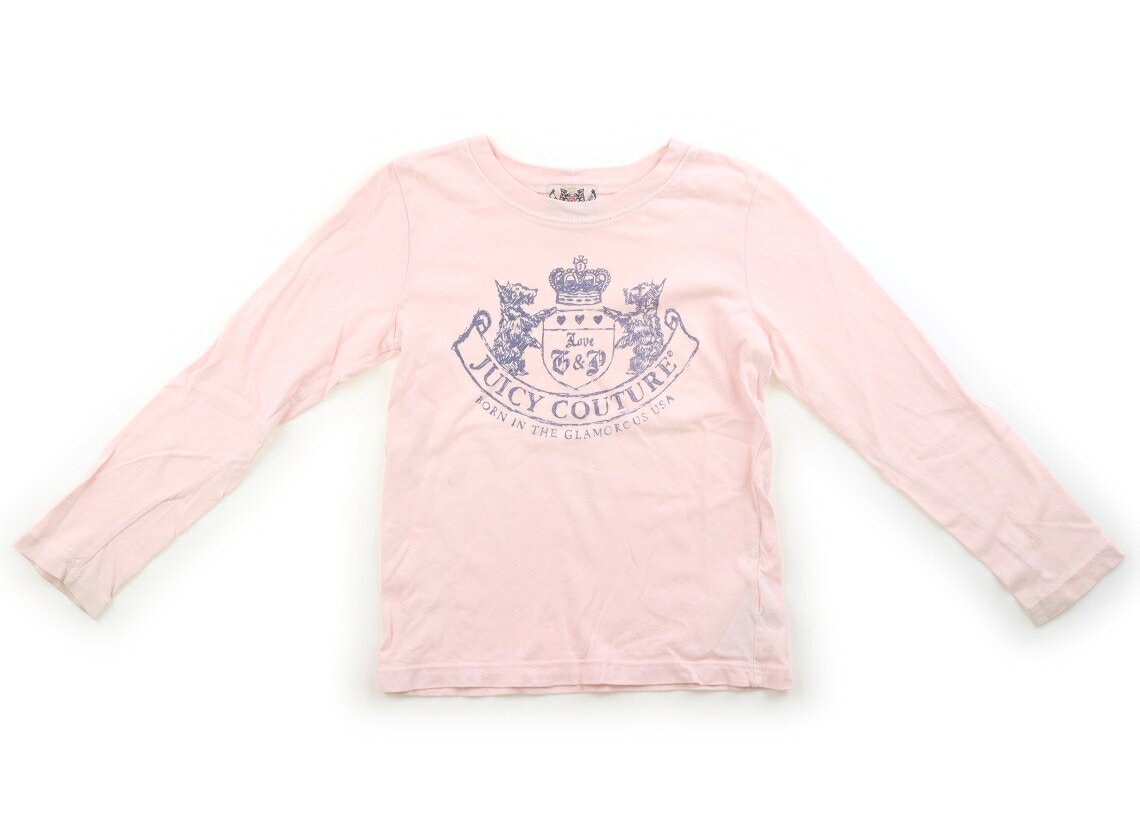 　ブランド 　JUICY COUTURE(ジューシークチュール) 　カテゴリー 　Tシャツ・カットソー 　サイズ 　120サイズ 　色 　ピンク 　状態 　★★（返品不可） 　記名 　なし 　ジャンル 　Girl 実際のサイズ表記は、6。袖口が汚れています。薄いシミが複数見られ、洗いざらし感があります。 ＊【状態】【サイズ】に関しての詳しい説明はこちら