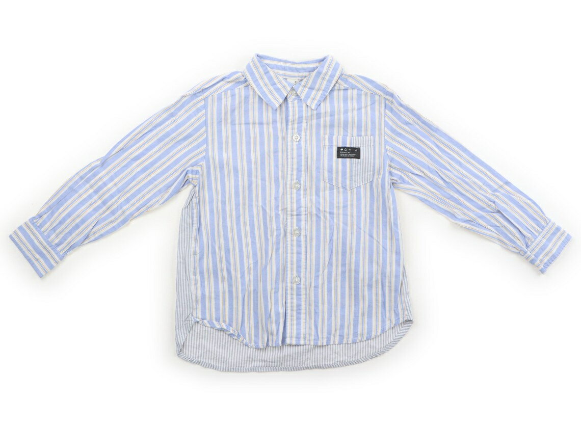 Rakuten - アプレレクール apres les cours シャツ・ブラウス 120 男の子 水色、白、やまぶき色 子供服 ベビー服 キッズ アウトレット ユーズド 【中古】キッズ・ベビー・マタニティ