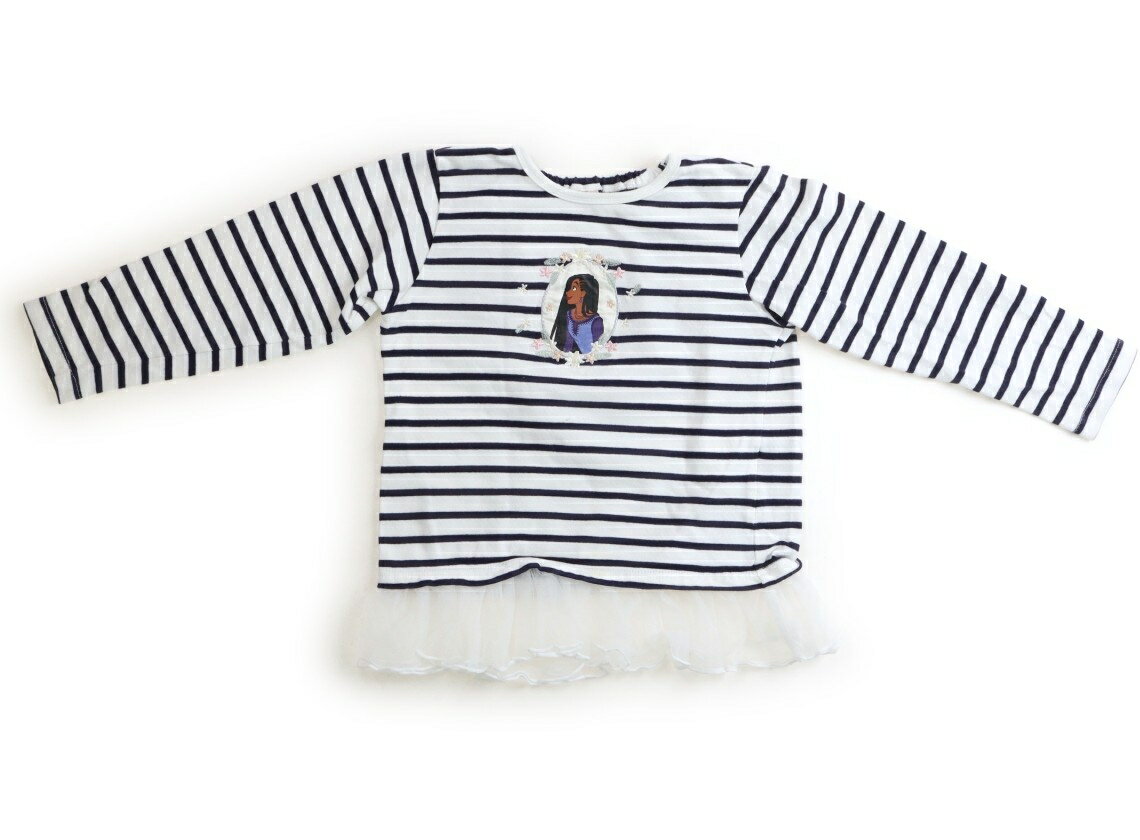 Rakuten - プティマイン petit main トレーナー・プルオーバー 120 女の子 濃紺、白、ボーダー柄 子供服 ベビー服 キッズ アウトレット ユーズド 【中古】キッズ・ベビー・マタニティ