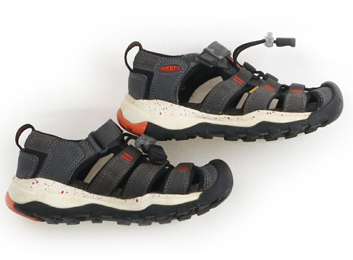キーン KEEN サンダル 靴16cm〜 男の子 グレー・黒 子供服 ベビー服 キッズ アウトレット ユーズド 【中古】キッズ・ベビー・マタニティ 3