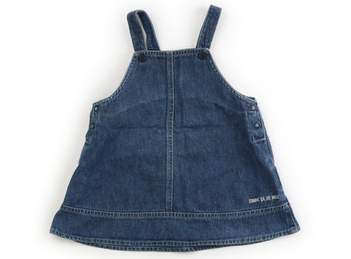 コムサデモード COMME CA DU MODE ジャンパースカート 80 女の子 インディゴ 子供服 ベビー服 キッズ アウトレット ユーズド 【中古】キッズ・ベビー・マタニティ