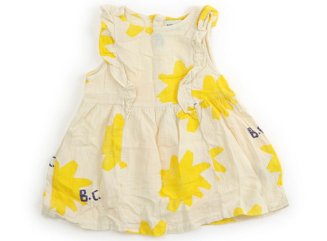 ボボ・ショーズ BOBO CHOSES チュニック 80 女の子 ベージュ系・総柄 子供服 ベビー服 キッズ アウトレット ユーズド キッズ・ベビー・マタニティ