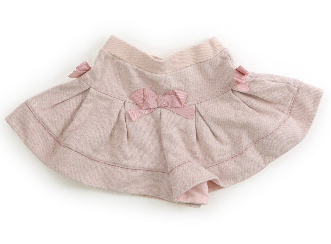 ジルスチュアート JILL STUART キュロット 80 女の子 パステルピンク・ラメ 子供服...