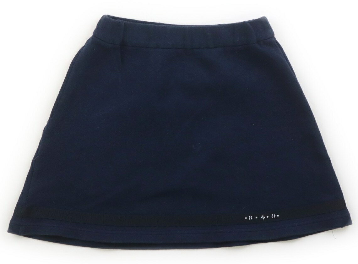 ファミリア familiar スカート 120 女の子 紺 子供服 ベビー服 キッズ アウトレット ユーズド 【中古】キッズ・ベビー・マタニティ