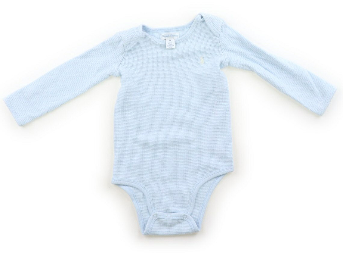 ラルフローレン Ralph Lauren ロンパース 70 男の子 ペールブルー 子供服 ベビー服...