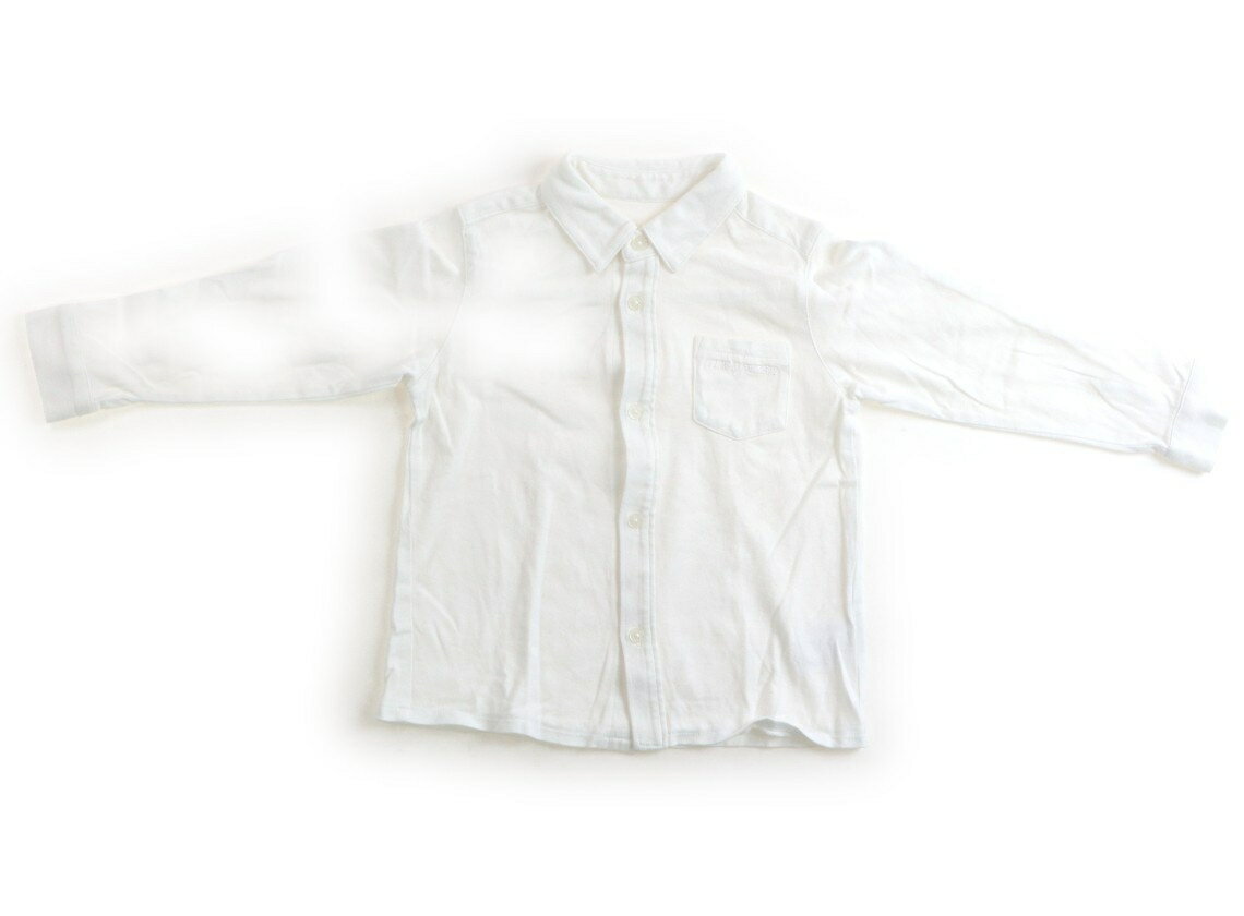 コムサフォセット COMME CA FOSSETTE シャツ・ブラウス 100 男の子 オフホワイト 子供服 ベビー服 キッズ アウトレット ユーズド 【中古】キッズ・ベビー・マタニティ