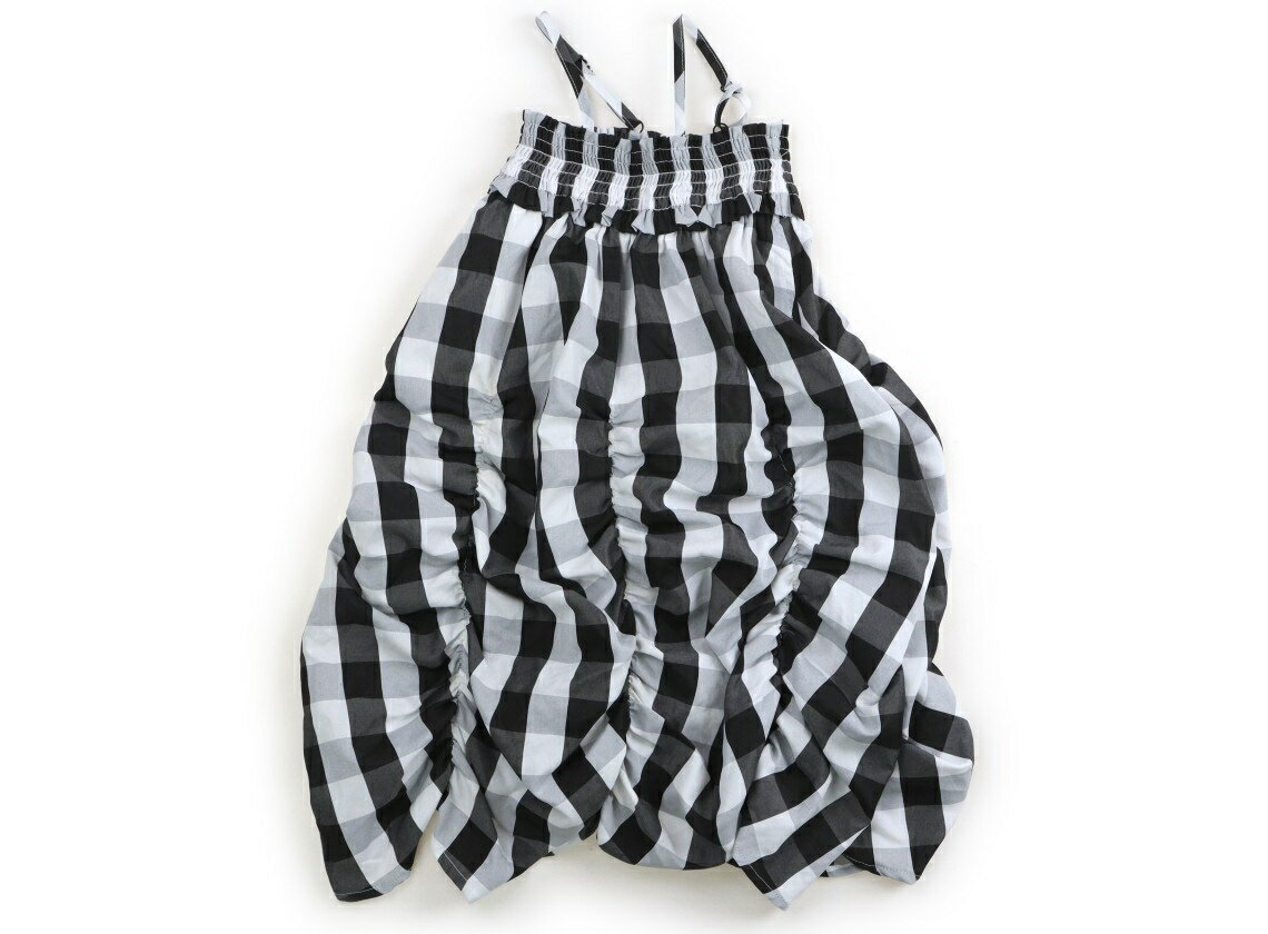 Rakuten - ローリーズファーム LOWRYS FARM ワンピース 120 女の子 ブラックチェック 子供服 ベビー服 キッズ アウトレット ユーズド 【中古】キッズ・ベビー・マタニティ