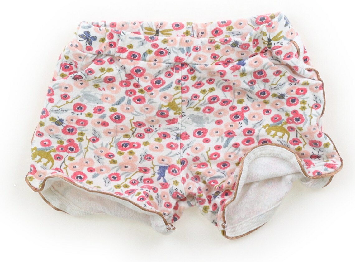 プチバトー PETIT BATEAU ショートパンツ 80 女の子 白、ピンク系、カーキ、ブルー 子供服 ベビー服 キッズ アウトレット ユーズド 【中古】キッズ・ベビー・マタニティ