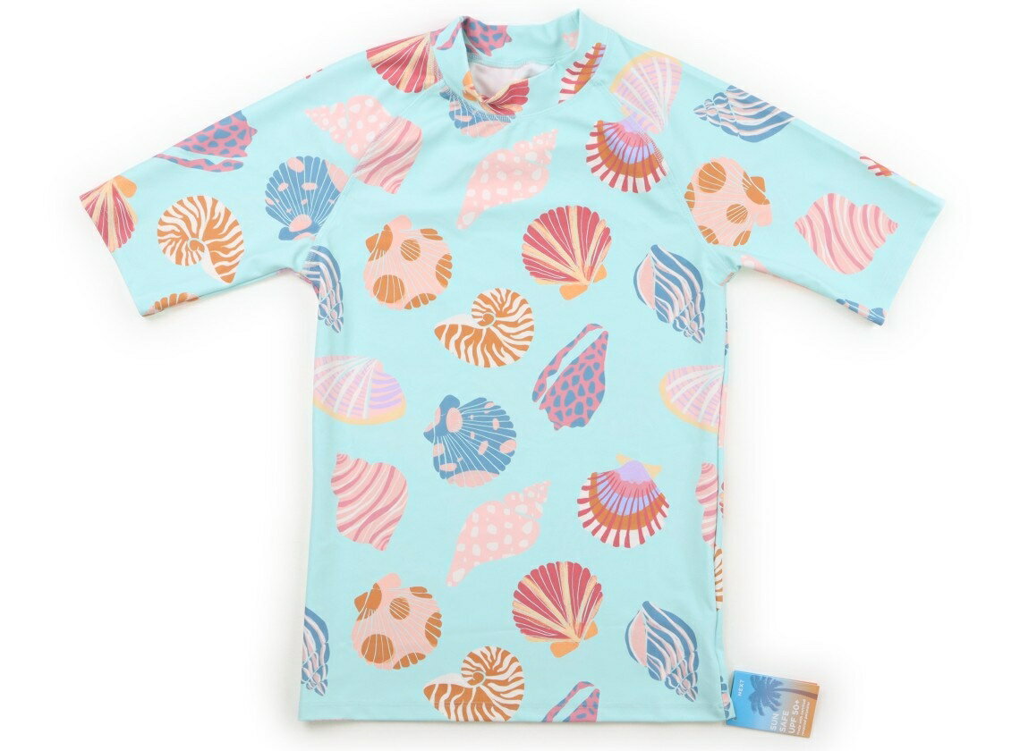 ネクスト NEXT 水着・バスローブ 150 女の子 ミント×カラフル貝殻 子供服 ベビー服 キッズ アウトレット ユーズド 【中古】キッズ・ベビー・マタニティ