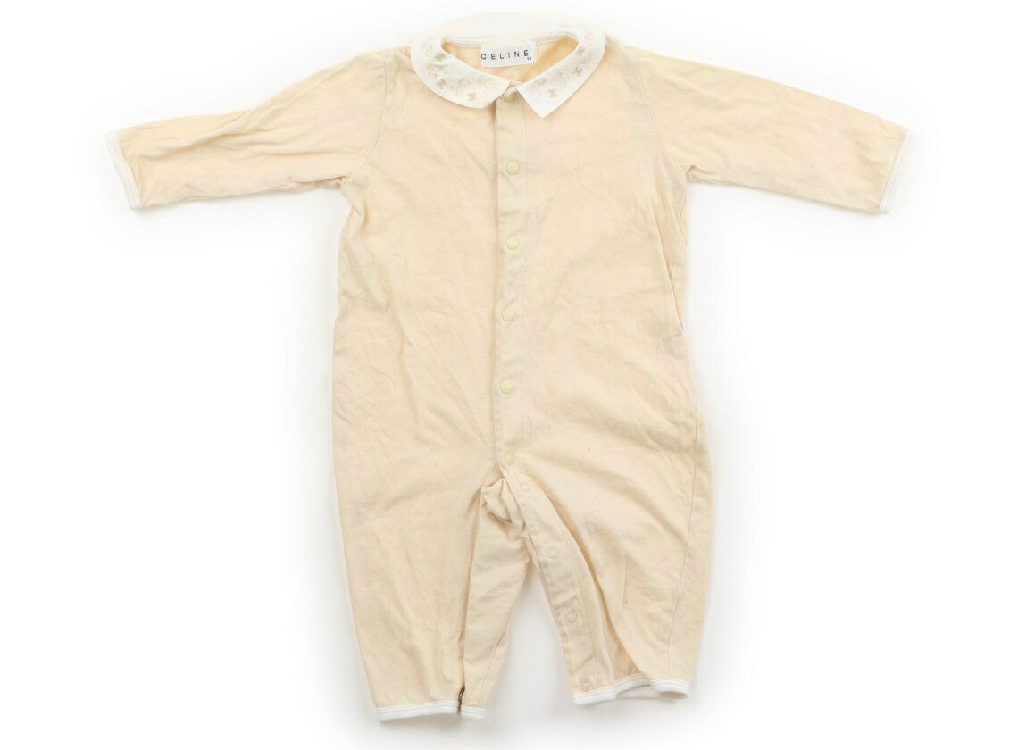 セリーヌ CELINE カバーオール 70 女の子 ベージュ・ホワイト 子供服 ベビー服 キッズ アウトレット ユーズド 【中古】キッズ・ベビー・マタニティ