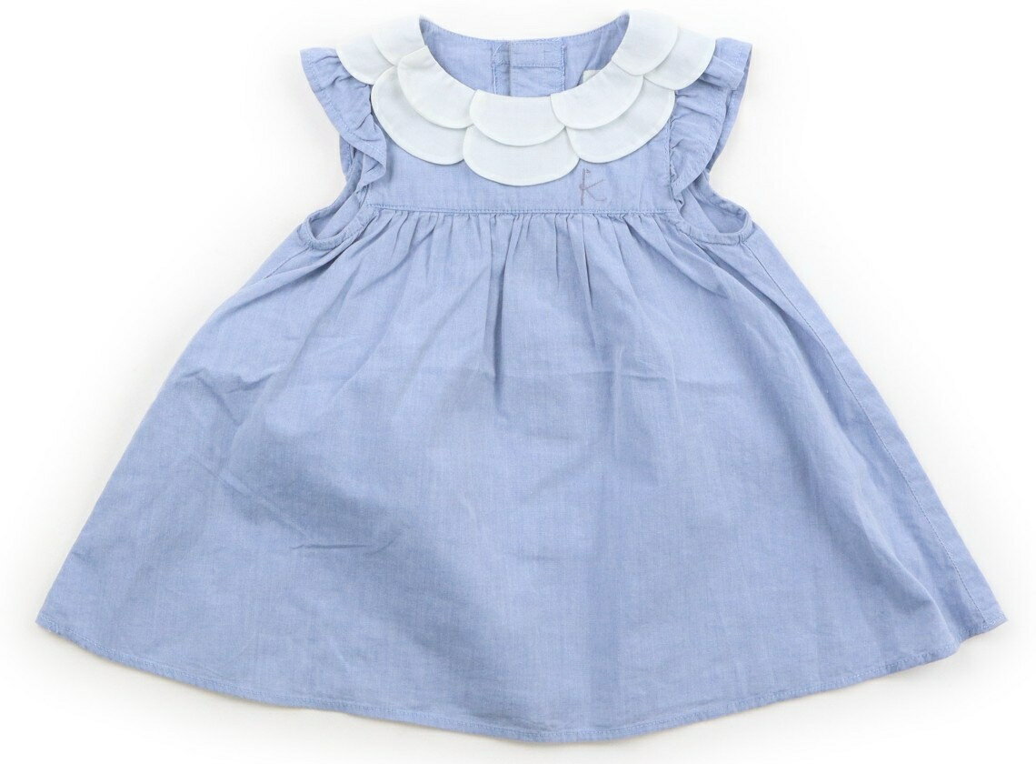 組曲 Kumikyoku ワンピース 70 女の子 ブルー 子供服 ベビー服 キッズ アウトレット ユーズド 【中古】キッズ・ベビー・マタニティ