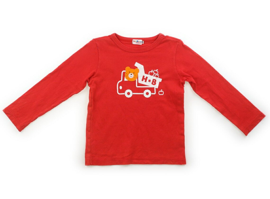 乐天商城 - ホットビスケッツ Hot Biscuits Tシャツ・カットソー 110 男の子 赤 子供服 ベビー服 キッズ アウトレット ユーズド 【中古】キッズ・ベビー・マタニティ