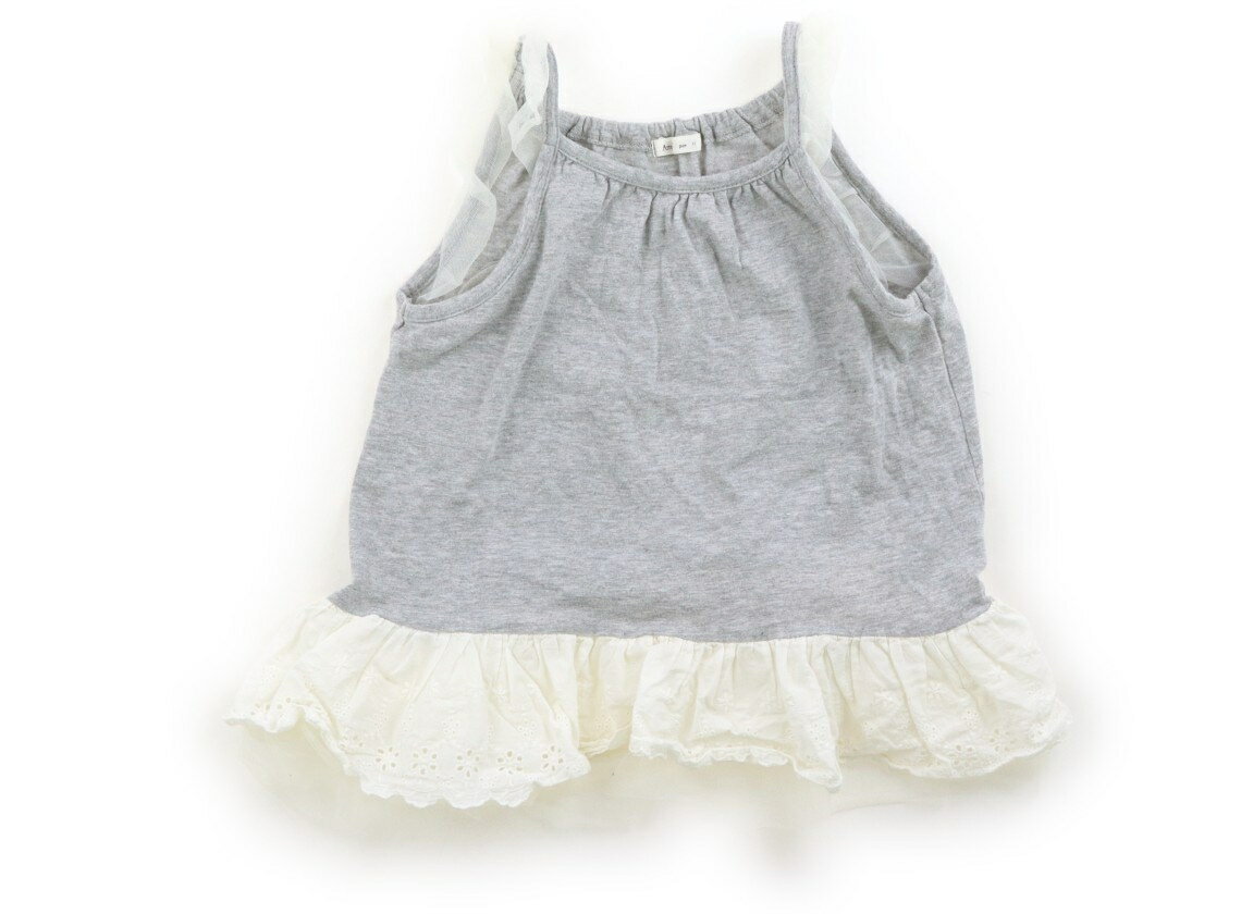 Amber Tank Top/Camisole, Size 120, Girls, Gray/Ivory, Children's Clothing, Baby Clothes, Kids, Outlet, Used [Pre-owned] Kids, Baby, Maternity