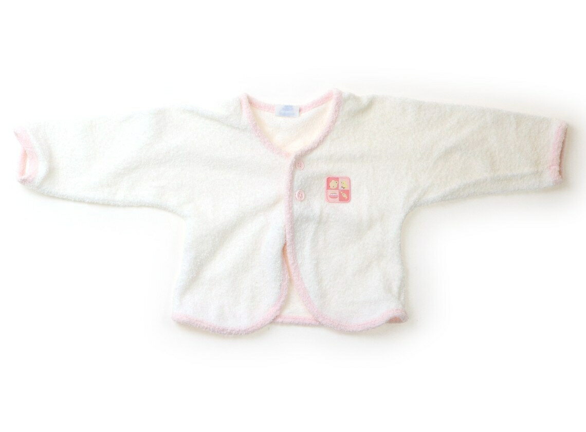 ファミリア familiar カーディガン 70 女の子 ホワイトピンク 子供服 ベビー服 キッズ アウトレット ユーズド 【中古】キッズ・ベビー・マタニティ