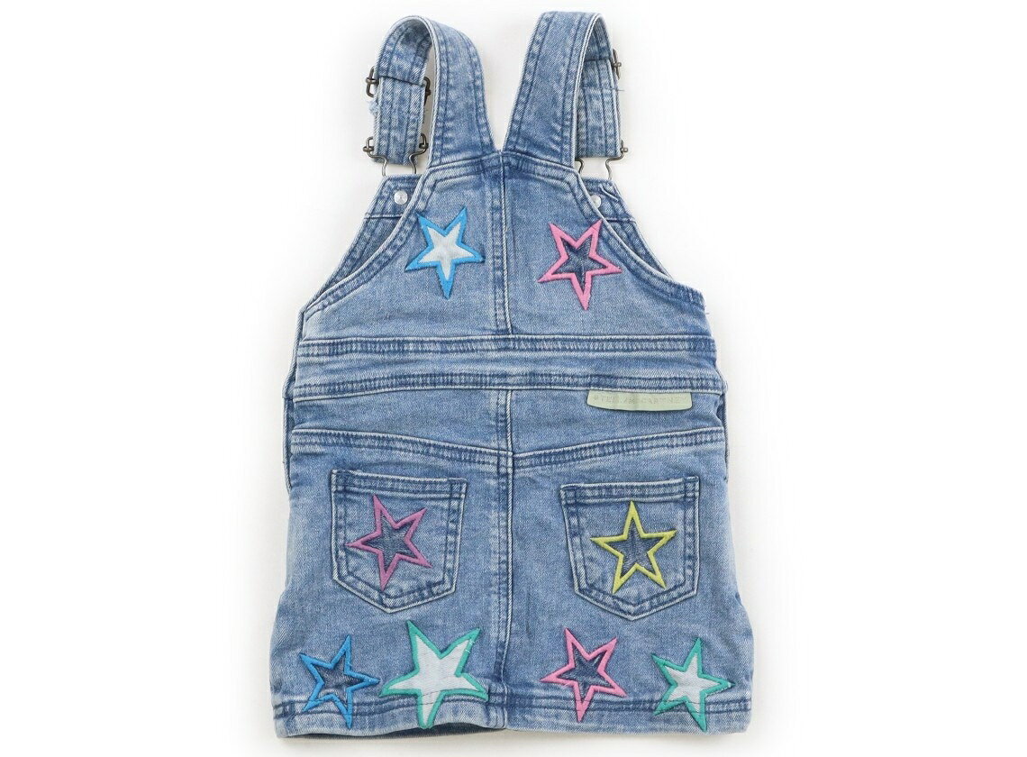 ステラマッカートニー Stella McCartney ジャンパースカート 70 女の子 星柄デニム...