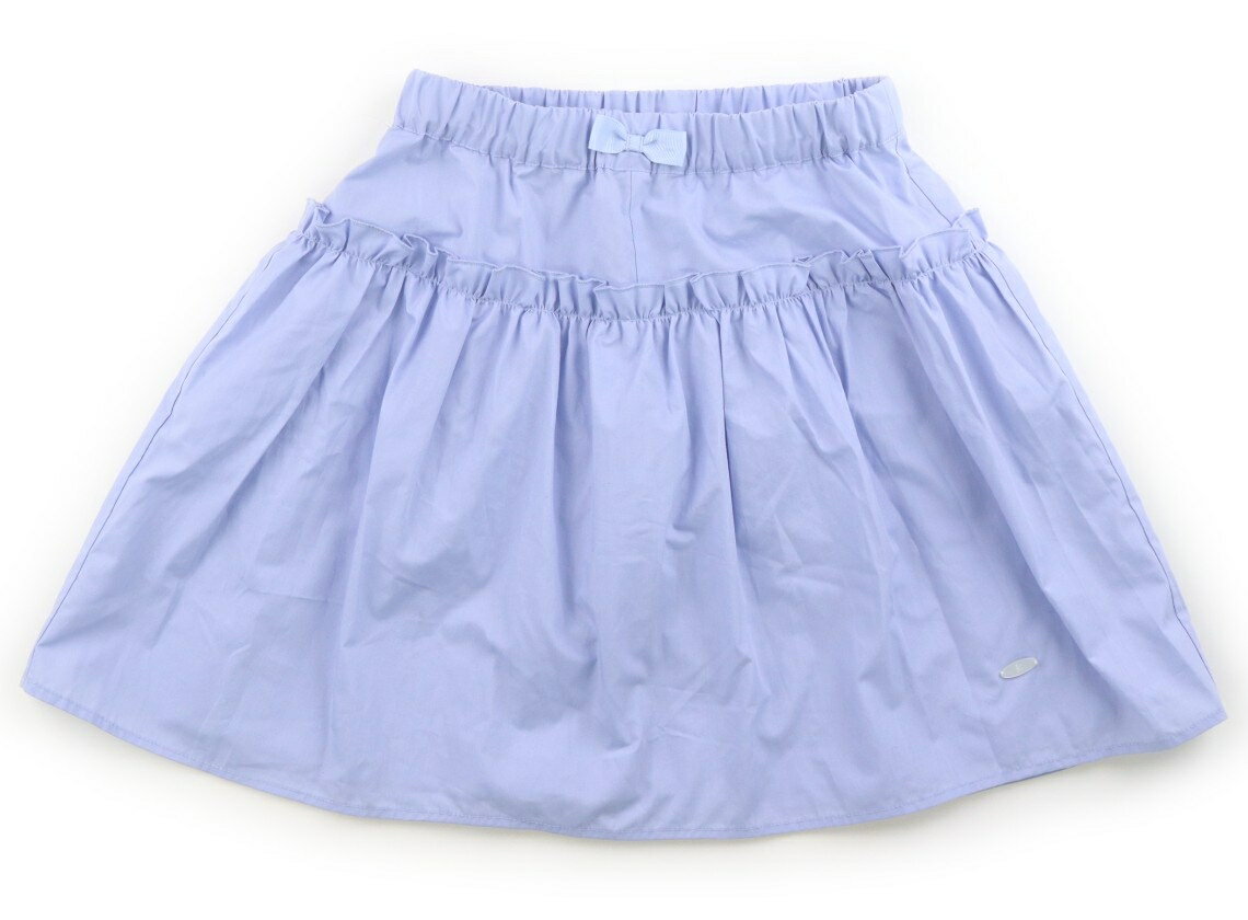組曲 Kumikyoku スカート 140 女の子 パープルブルー 子供服 ベビー服 キッズ アウトレット ユーズド 【中古】キッズ・ベビー・マタニティ