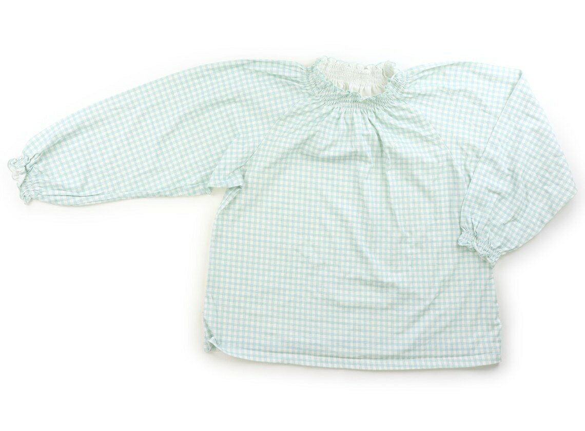 組曲 Kumikyoku チュニック 160 女の子 グリーン格子柄 子供服 ベビー服 キッズ アウトレット ユーズド 【中古】キッズ・ベビー・マタニティ