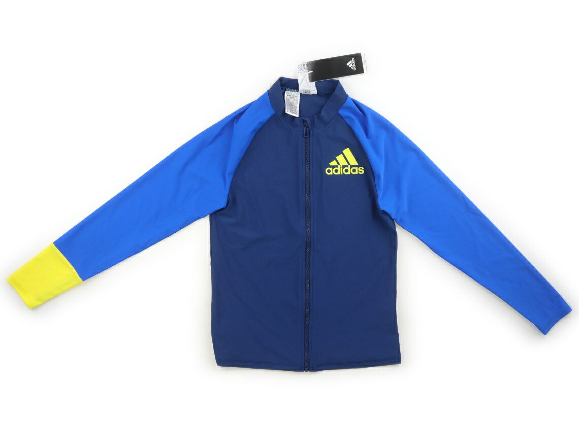 アディダス Adidas 水着・バスローブ 160 男の子 青系 子供服 ベビー服 キッズ アウトレット ユーズド 【中古】キッズ・ベビー・マタニティ