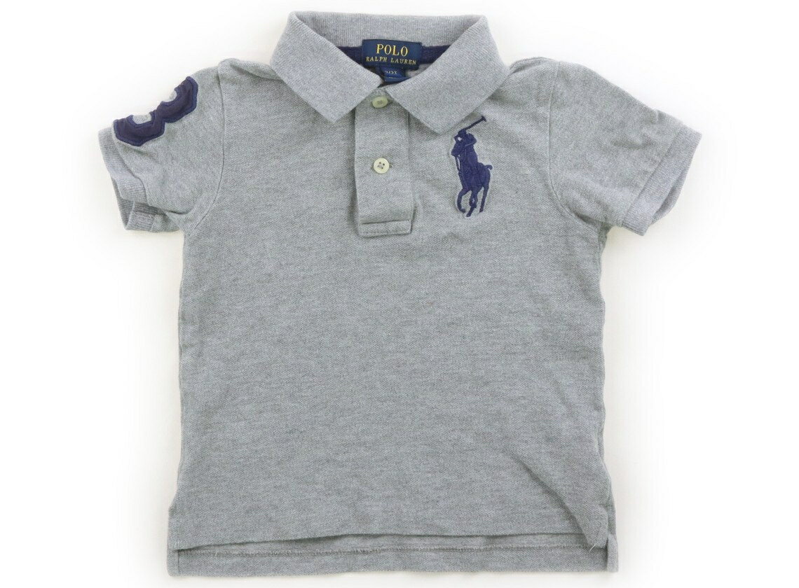 ポロラルフローレン POLO RALPH LAUREN ポロシャツ 90 男の子 グレー 子供服 ベビー服 キッズ アウトレット ユーズド 【中古】キッズ・ベビー・マタニティ
