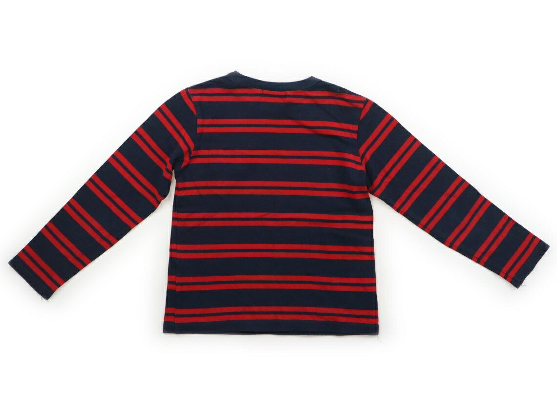 タルティーヌエショコラ Tartine et Chocolat Tシャツ・カットソー 130 男の子 紺赤 子供服 ベビー服 キッズ アウトレット ユーズド 【中古】キッズ・ベビー・マタニティ 2