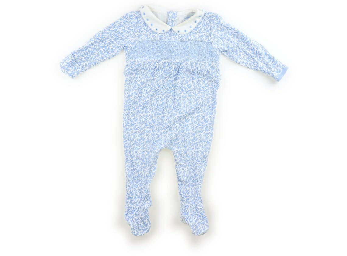 ジョジョママンベベ JoJo Maman Bebe オールインワン 70 女の子 青白 子供服 ベビー服 キッズ アウトレット ユーズド 【中古】キッズ ベビー マタニティ
