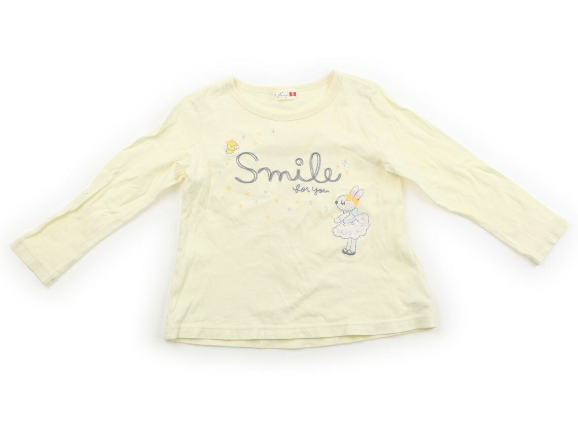 Rakuten - ニットプランナー（KP） Knit Planner(KP) Tシャツ・カットソー 100 女の子 クリームイエロー 子供服 ベビー服 キッズ アウトレット ユーズド 【中古】キッズ・ベビー・マタニティ