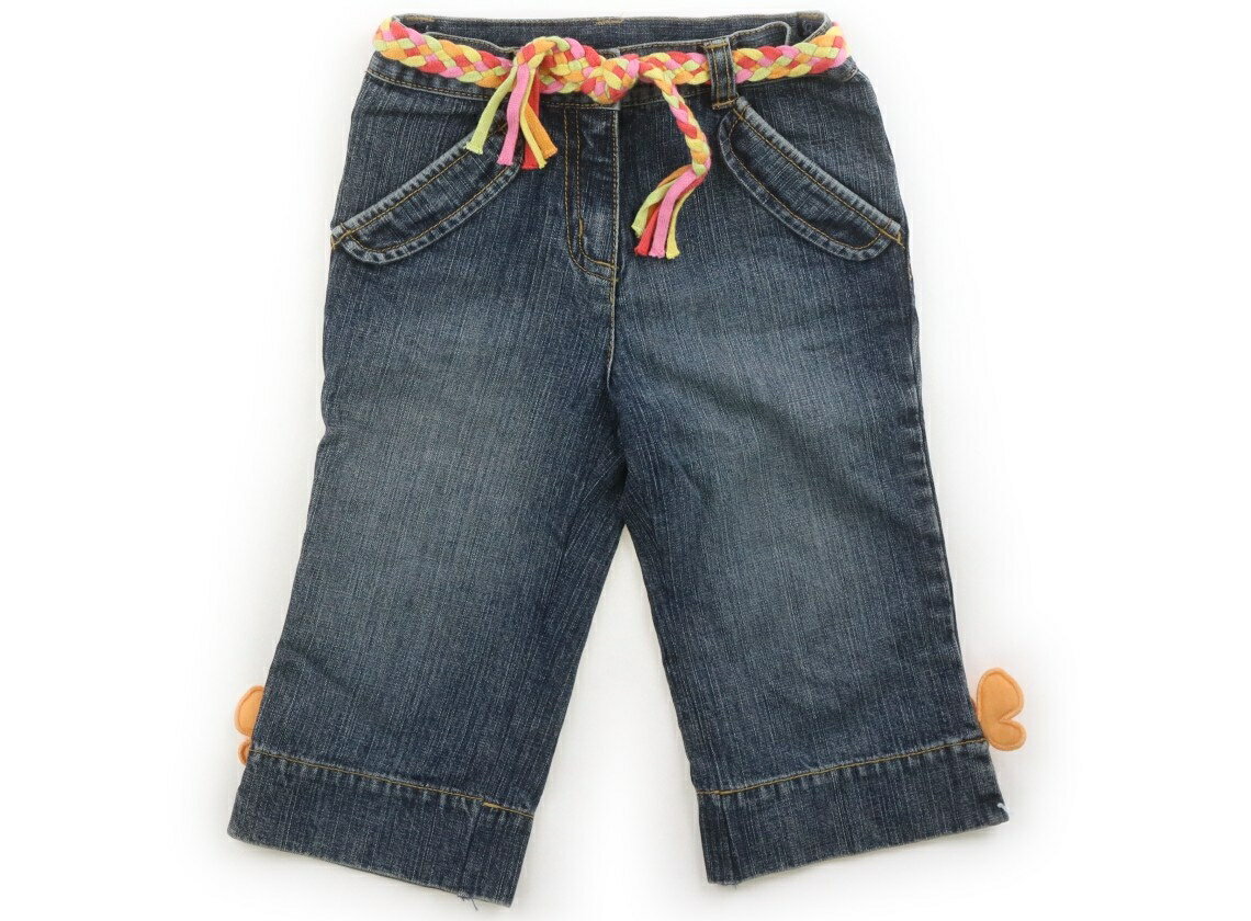 ジンボリー Gymboree ジーンズ 100 女の子 ブルー系・オレンジ・蝶 子供服 ベビー...