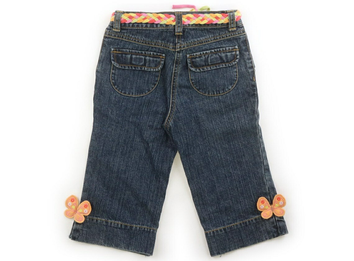ジンボリー Gymboree ジーンズ 100 女の子 ブルー系・オレンジ・蝶 子供服 ベビー...
