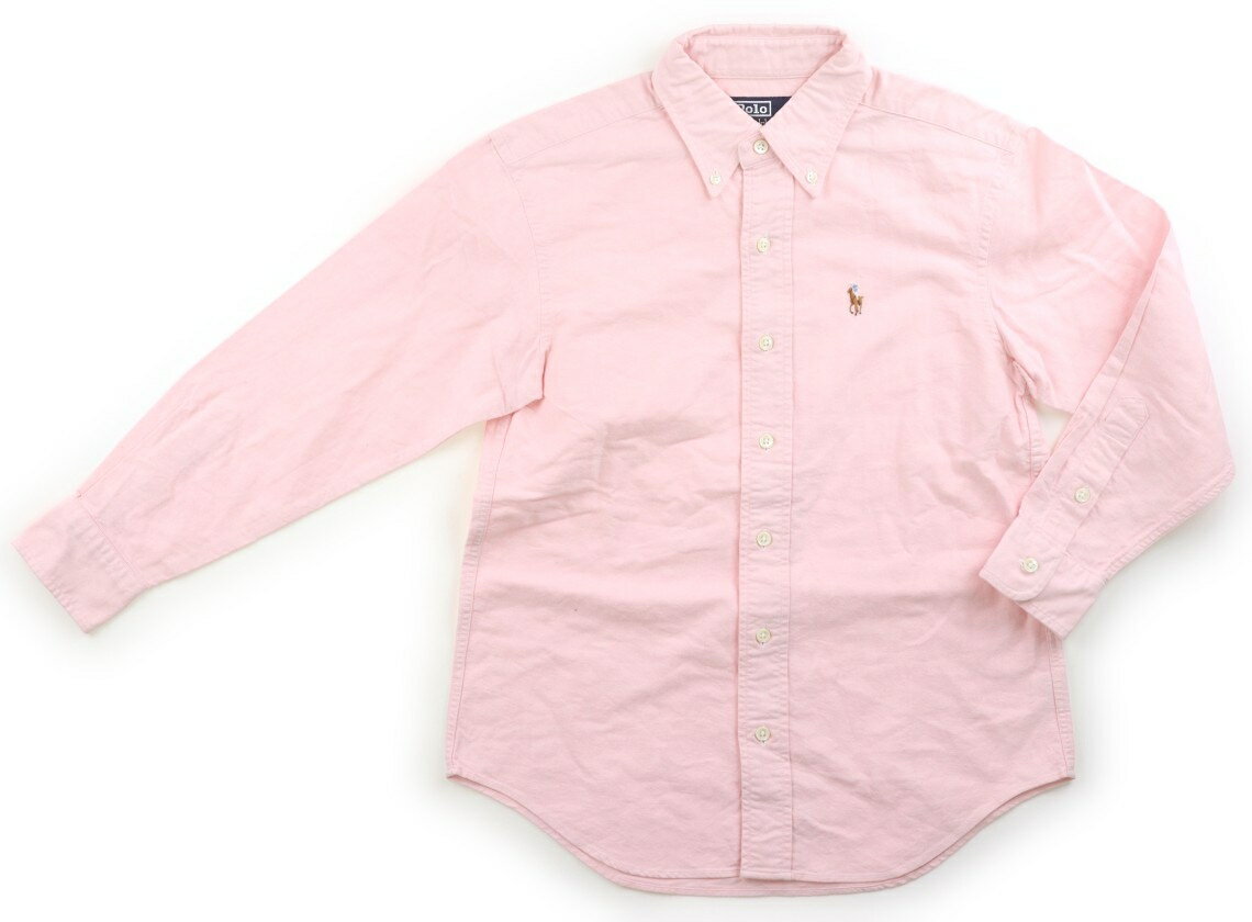 ポロラルフローレン POLO RALPH LAUREN シャツ・ブラウス 140 男の子 ピンク 子供服 ベビー服 キッズ アウトレット ユーズド 【中古】キッズ・ベビー・マタニティ
