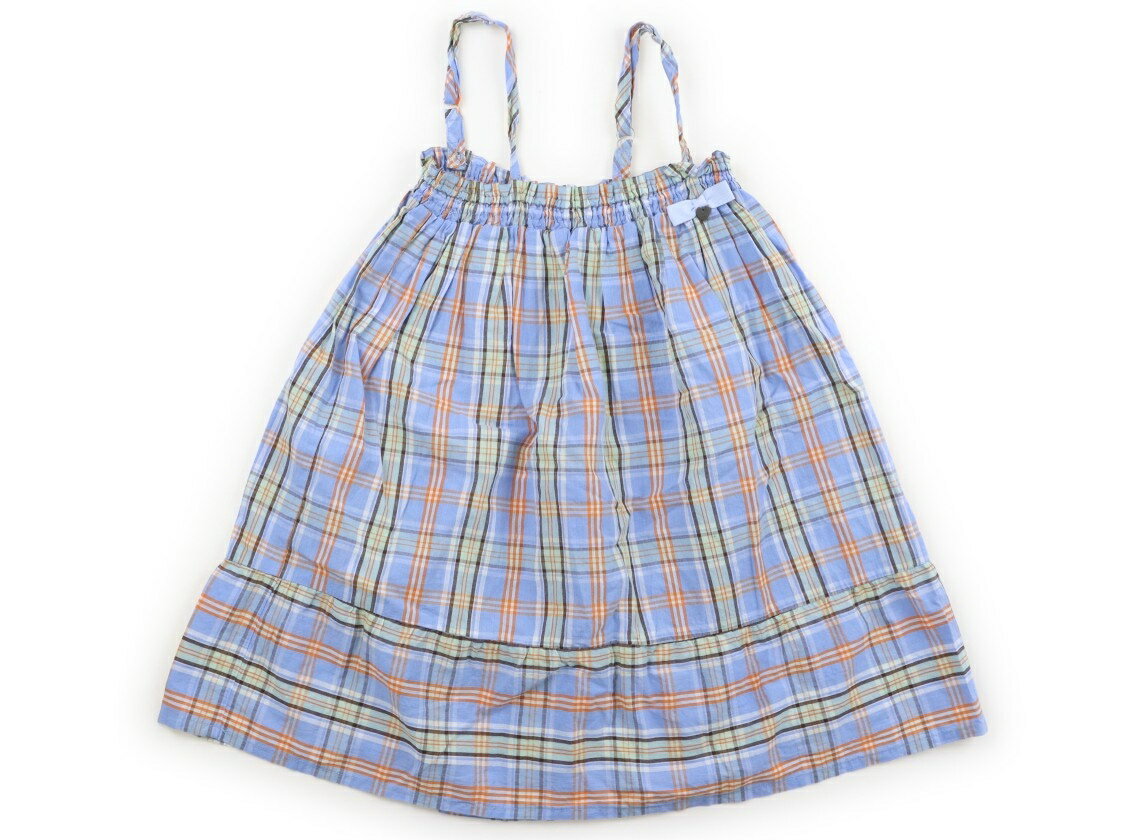 組曲 Kumikyoku チュニック 130 女の子 ブルー系 子供服 ベビー服 キッズ アウトレット ユーズド 【中古】キッズ・ベビー・マタニティ