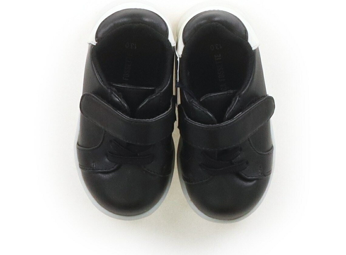 コムサフォセット COMME CA FOSSETTE スニーカー 靴13cm〜 女の子 黒・白 子供服 ベビー服 キッズ アウトレット ユーズド 【中古】キッズ・ベビー・マタニティ