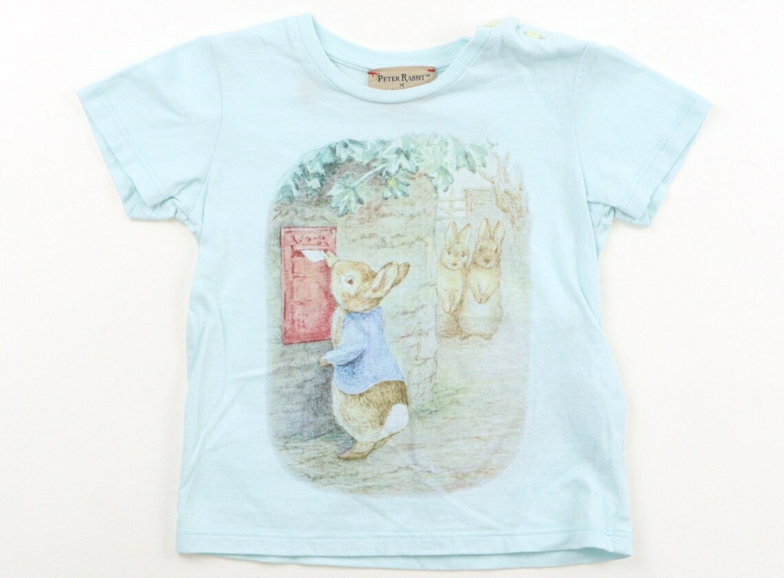 gucci///////////////\\\' - グッチ GUCCI Tシャツ・カットソー 80 女の子 ミントブルー・ラビット 子供服 ベビー服 キッズ アウトレット ユーズド 【中古】キッズ・ベビー・マタニティ