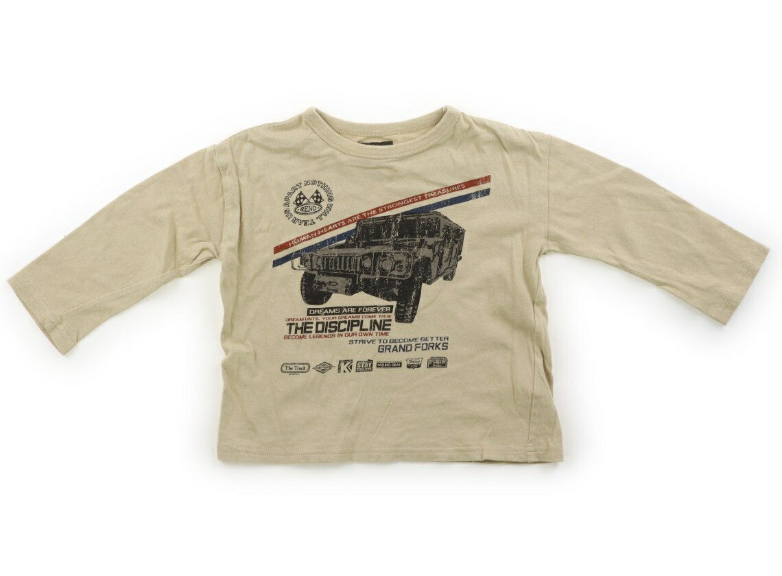 Rakuten - マーキーズ Markey's Tシャツ・カットソー 100 男の子 ベージュ 子供服 ベビー服 キッズ アウトレット ユーズド 【中古】キッズ・ベビー・マタニティ