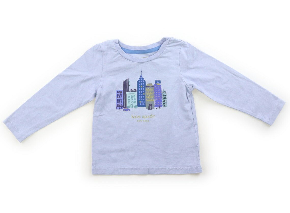 Rakuten - ケイトスペード Kate Spade Tシャツ・カットソー 100 女の子 ブルーパープル 子供服 ベビー服 キッズ アウトレット ユーズド 【中古】キッズ・ベビー・マタニティ