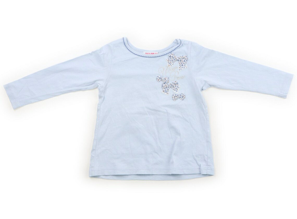 Rakuten - メゾピアノ mezzo piano Tシャツ・カットソー 110 女の子 ライトブルー 子供服 ベビー服 キッズ アウトレット ユーズド 【中古】キッズ・ベビー・マタニティ