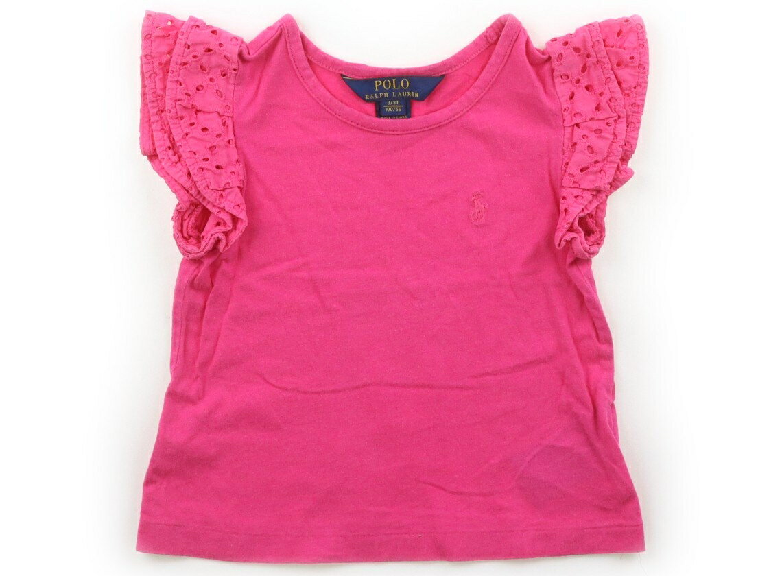 Rakuten - ポロラルフローレン POLO RALPH LAUREN Tシャツ・カットソー 100 女の子 フューシャピンク 子供服 ベビー服 キッズ アウトレット ユーズド 【中古】キッズ・ベビー・マタニティ