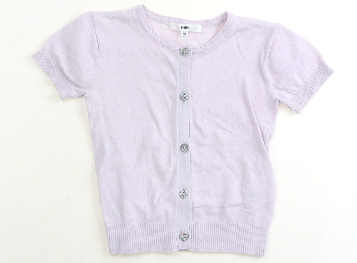 シップス SHIPS カーディガン 90 女の子 ライトパープル 子供服 ベビー服 キッズ ...