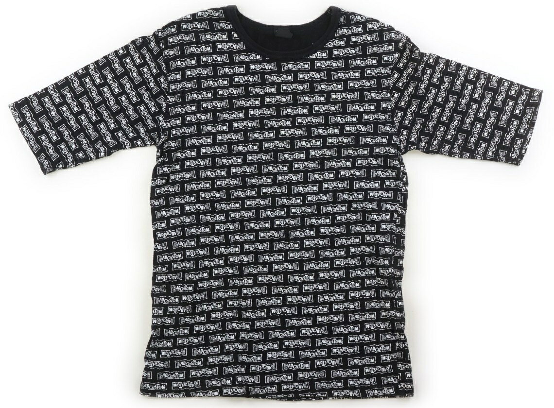 Rakuten - ラッドカスタム RAD CUSTOM Tシャツ・カットソー 160 男の子 黒、白、ロゴ 子供服 ベビー服 キッズ アウトレット ユーズド 【中古】キッズ・ベビー・マタニティ