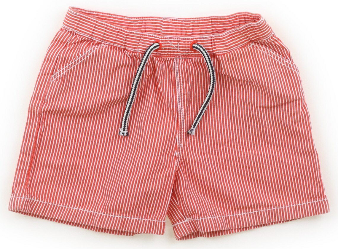 プチバトー PETIT BATEAU ショートパンツ 80 男の子 ヒッコリーストライプ 子供服 ベビー服 キッズ アウトレット ユーズド 【中古】キッズ・ベビー・マタニティ