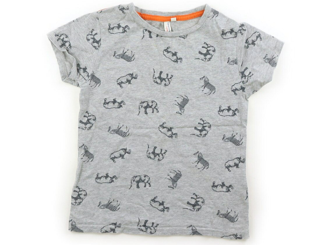 Rakuten - ラーゴム Lagom Tシャツ・カットソー 120 男の子 グレー、動物 子供服 ベビー服 キッズ アウトレット ユーズド 【中古】キッズ・ベビー・マタニティ