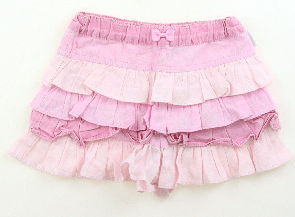 メゾピアノ mezzo piano キュロット 90 女の子 ピンク・グラデ 子供服 ベビー服 キッズ アウトレット ユーズド 【中古】キッズ・ベビー・マタニティ